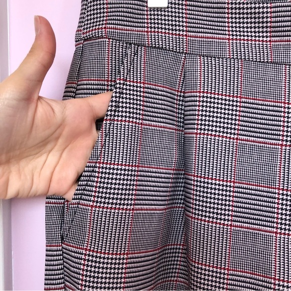 Forever 21 Plaid Pants with Side Zip Closure - Picture 3 of 7